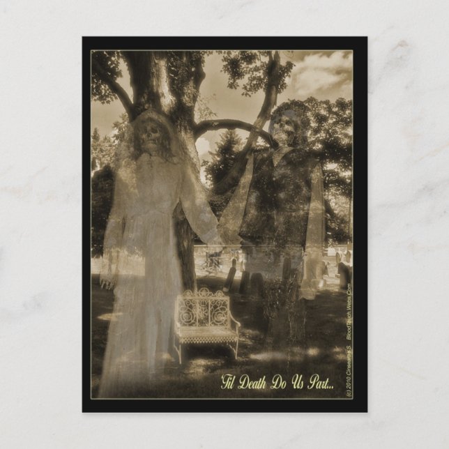 Til Death Postcard Postkarte (Vorderseite)