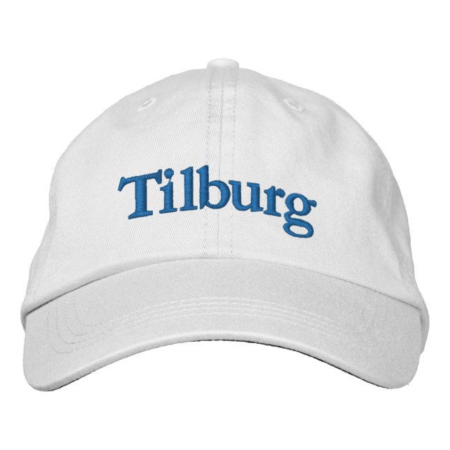 Tilburg Pride Bestickte Baseballkappe (Vorderseite)
