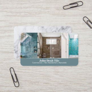 Tile Business Card Visitenkarte