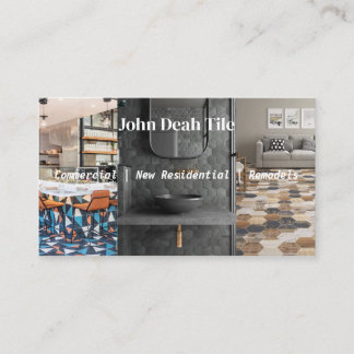 Tile Business Card Visitenkarte