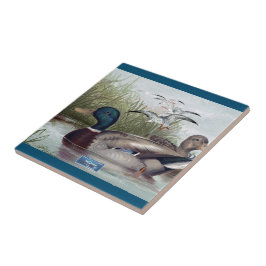 Tile Dark-Aquamarin (Duck Pond) RFPMDesign ©️ 2024 Fliese