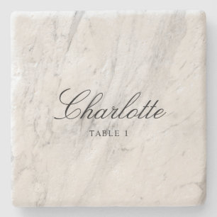 Tile Escort Card Einzigartig Elegante Hochzeitssti Steinuntersetzer