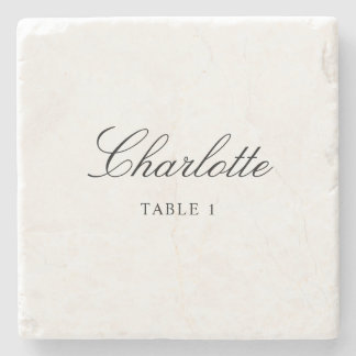 Tile Escort Card Einzigartig Elegante Hochzeitssti Steinuntersetzer