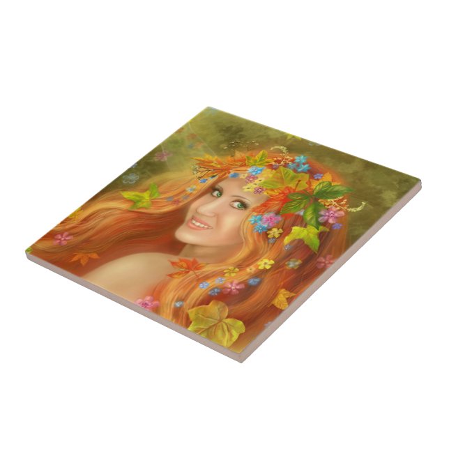 Tile Fairy Herbst Fliese (Seite)