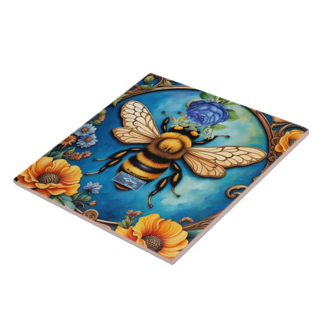 Tile (La Rose) RFPMDesign ©️ 2024 Fliese (Seite)