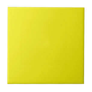 Tile mit leuchtendem Neongelben Hintergrund Fliese