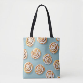 Tiled Cinnamon Roll Pattern Tasche