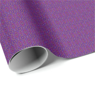 Tiled Scribbles Geschenkpapier