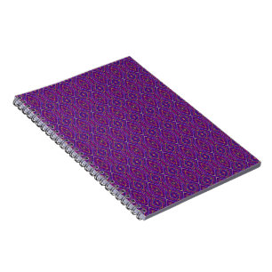 Tiled Scribbles SpiralNotebook Notizblock