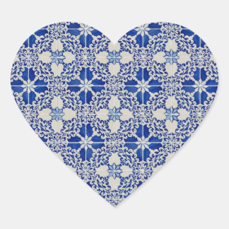 Tiles-Ceramic Herz-Aufkleber