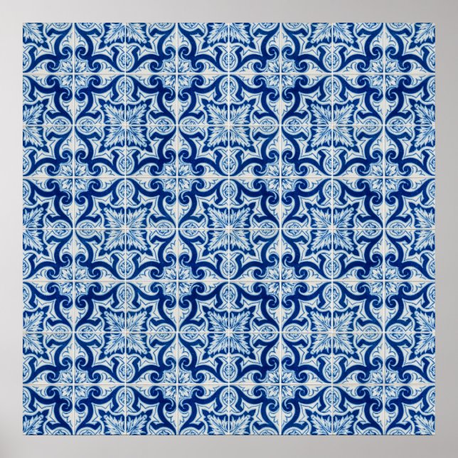 Tiles-Ceramic Poster (Vorne)