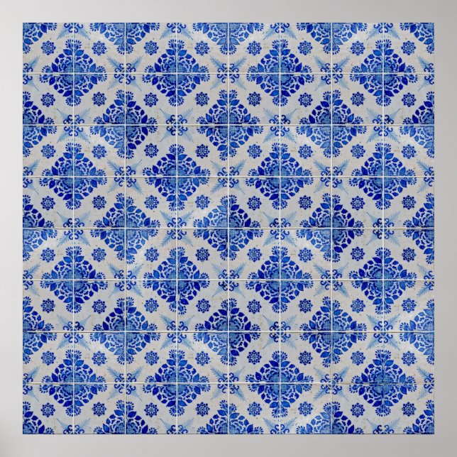 Tiles-Ceramic Poster (Vorne)