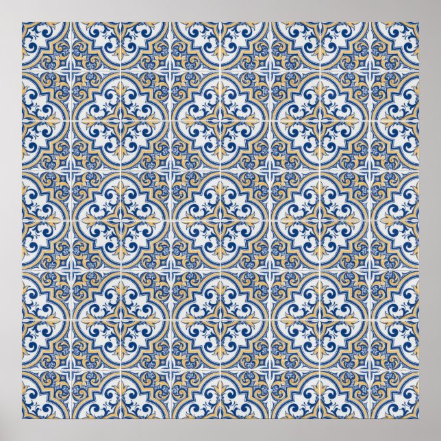 Tiles-Ceramic Poster (Vorne)