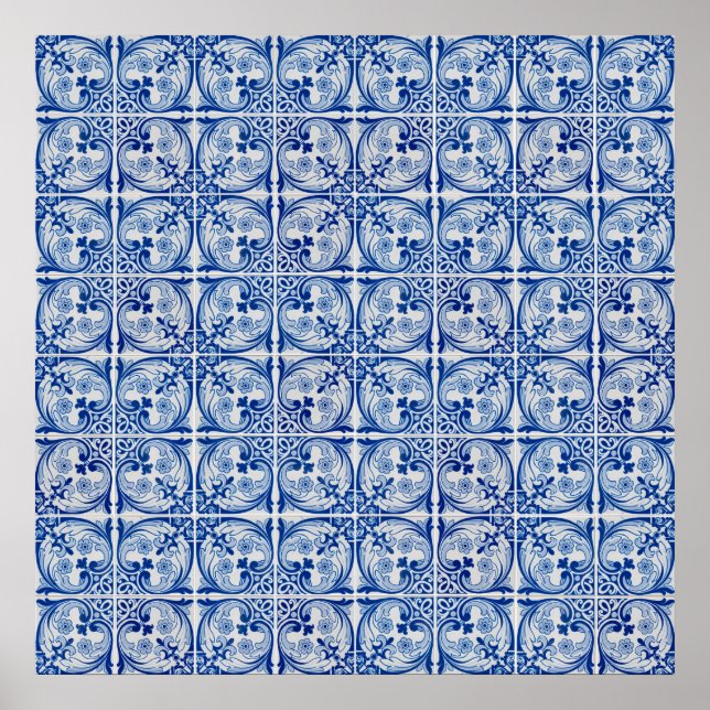 Tiles-Ceramic Poster (Vorne)