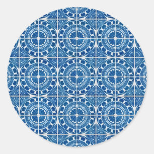 Tiles-Ceramic Runder Aufkleber