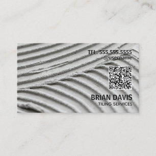 Tiling Services Custom QR Visitenkarte