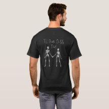 Till Death Do Us Part Skeleton T-shirt Homme
