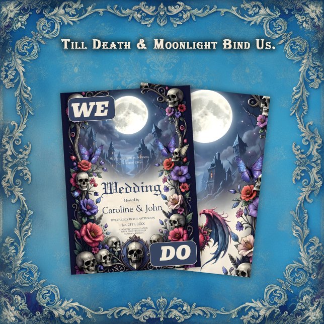 Till Death & Moonlight Bind Us.  Einladung (Von Creator hochgeladen)