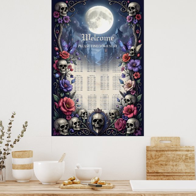 Till Death & Moonlight Bind Us.  Poster (Küche)