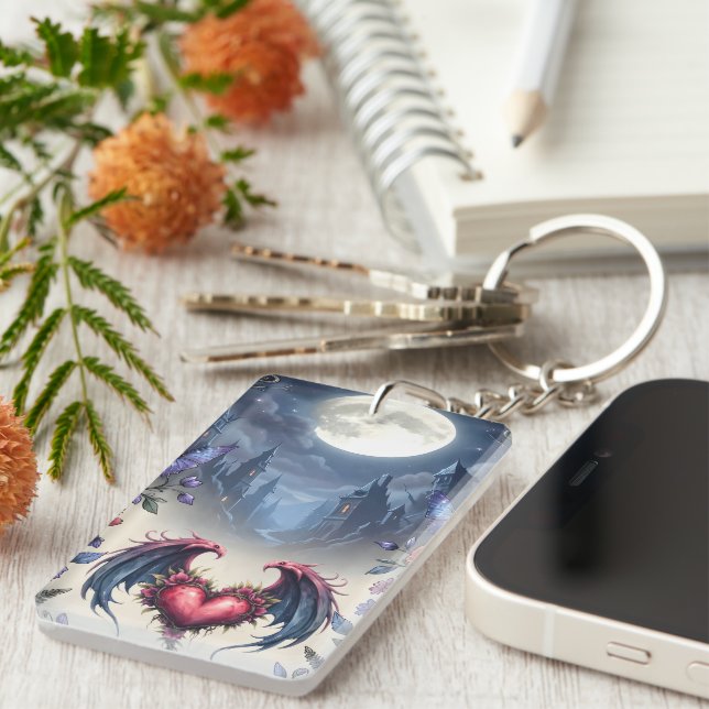 Till Death & Moonlight Bind Us.  Schlüsselanhänger (Vorderseite rechts)