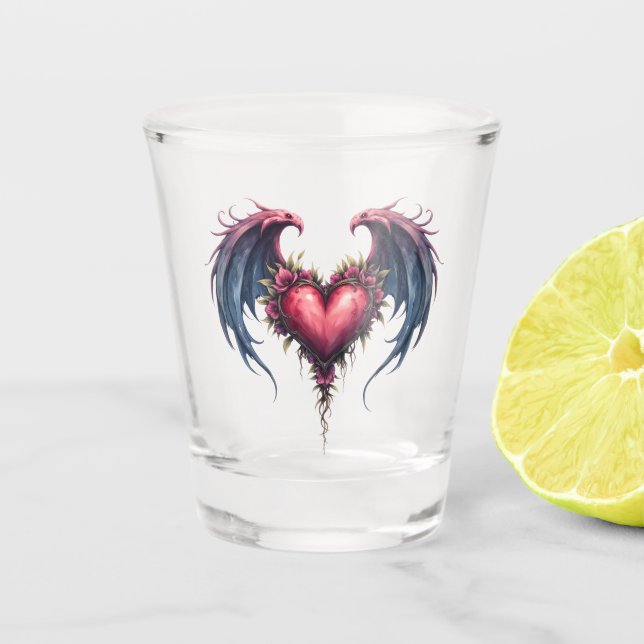 Till Death & Moonlight Bind Us.  Schnapsglas (Vorderseite)