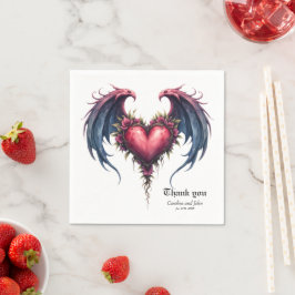 Till Death & Moonlight Bind Us.  Serviette