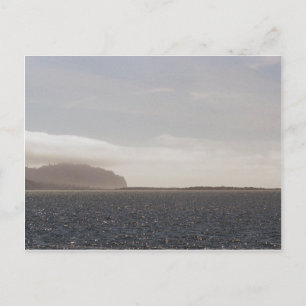 Tillamook Bay Glitzern (Postkarte) Postkarte