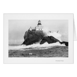 Tillamook, Oregon Lighthouse am Meer, OR