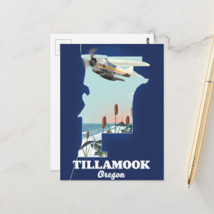 Tillamook Oregon Reisekarte Postkarte