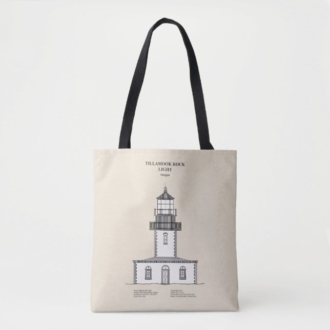 Tillamook Rock Lighthouse - Oregon - SBD Tasche (Vorderseite)