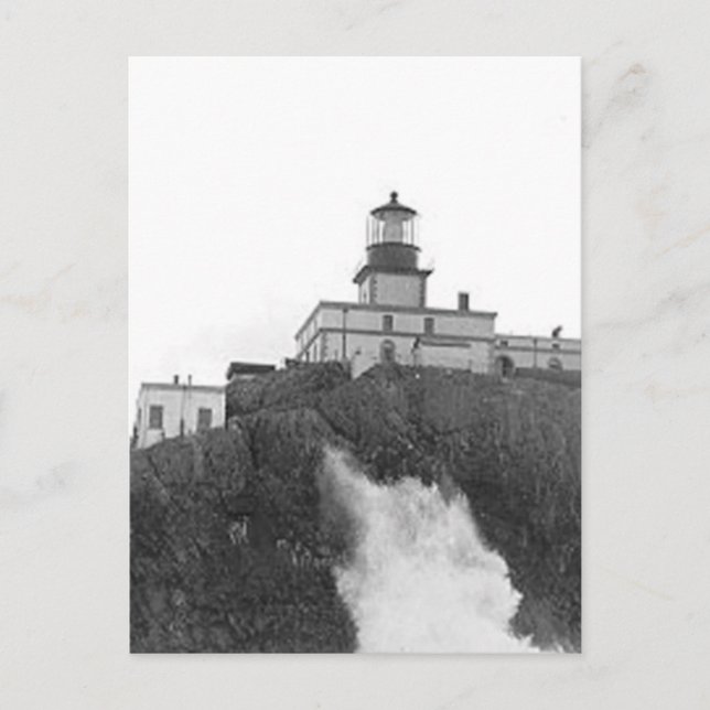 Tillamook Rock Lighthouse Postkarte (Vorderseite)