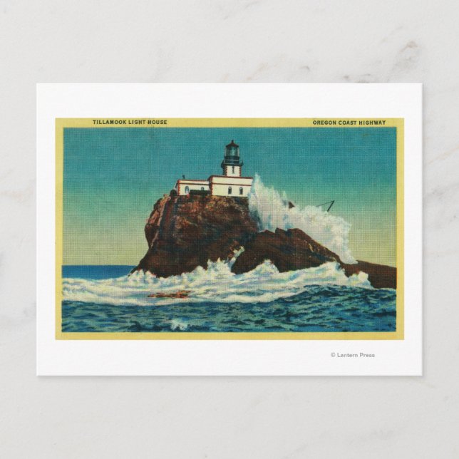 Tillimook LighthouseTillimook, OR Postkarte (Vorderseite)