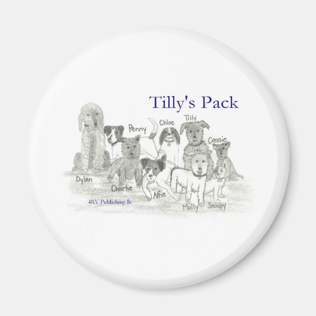 Tilly's Pack Magnet (Vorne)