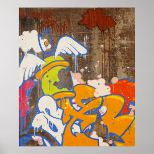 Tilt "Flying Can" drucken Poster