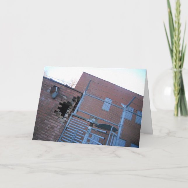 "Tilted Hamm's Brewery" Gute Besserung Karte (Vorderseite)