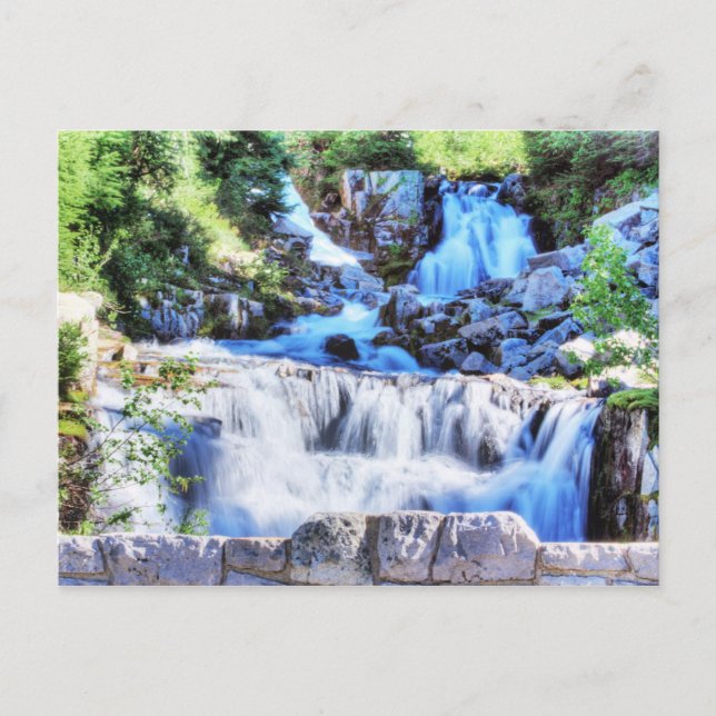 Tilter Wasserfall HDR, Postkarte (Vorderseite)