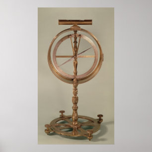 Tilting Compass, der zum Grafen Grandpre gehört Poster