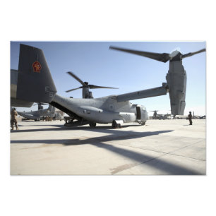 Tiltrotor Flugzeuge 2 des Osprey V-22 Fotodruck