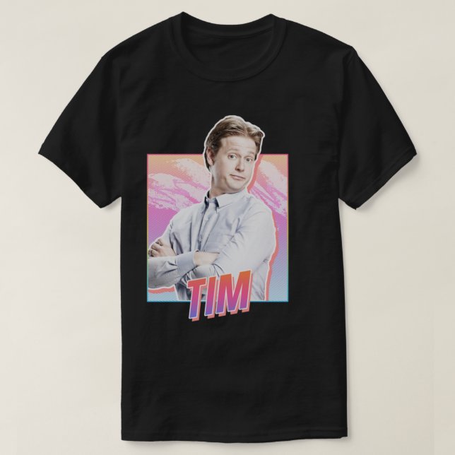 Tim and Eric Tim Heidecker - Retro T-Shirt (Design vorne)