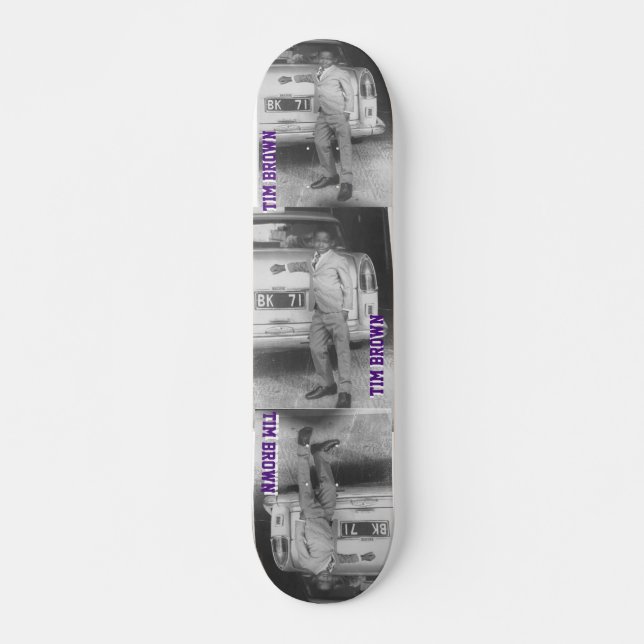 TIM BROWN  7 3/4" Skateboard Deck (Vorne)