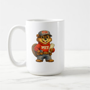 Tim der Biber – Ghibli‑inspirierter Maskottchen Kaffeetasse