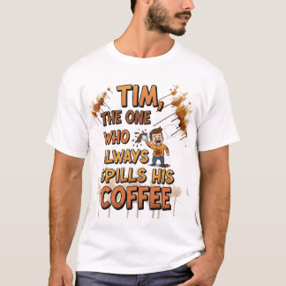 Tim, der unablässige Kaffeelieferant T-Shirt