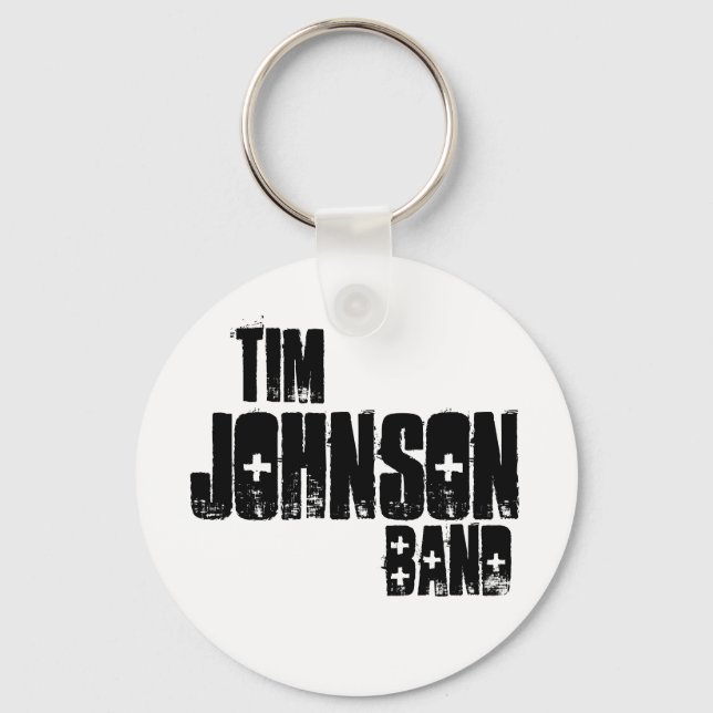 Tim Johnson Band Schlüsselanhänger (Vorderseite)