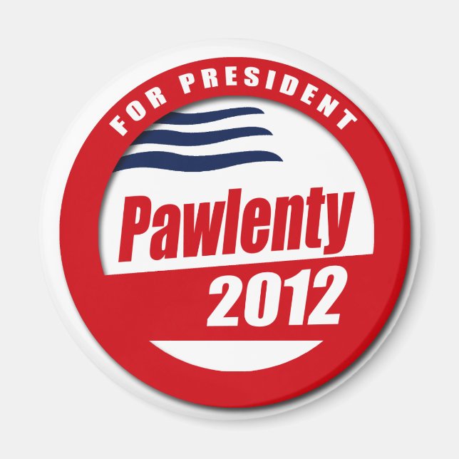 Tim Pawlenty 2012 Magnet (Vorne)