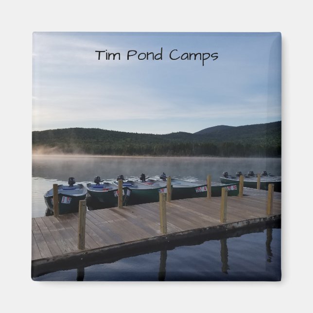 Tim Pond Wilderness Camps Magnete Magnet (Vorne)