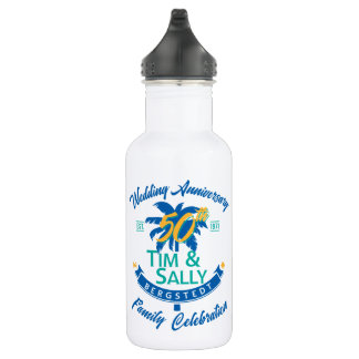 Tim & Sally's 50-jährige Wasserflasche