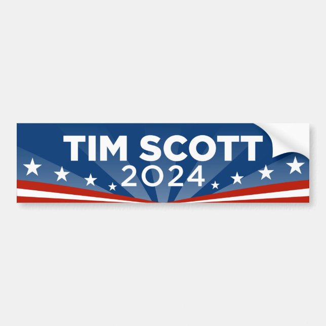 Tim Scott Autoaufkleber (Vorne)