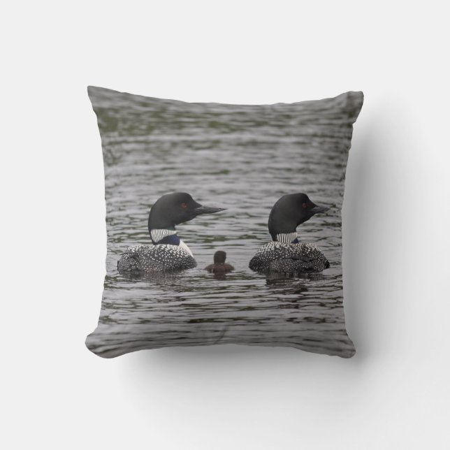 Tim-Teich-Wildnis-Lager-Wurfs-Kissen Kissen (Vorderseite)