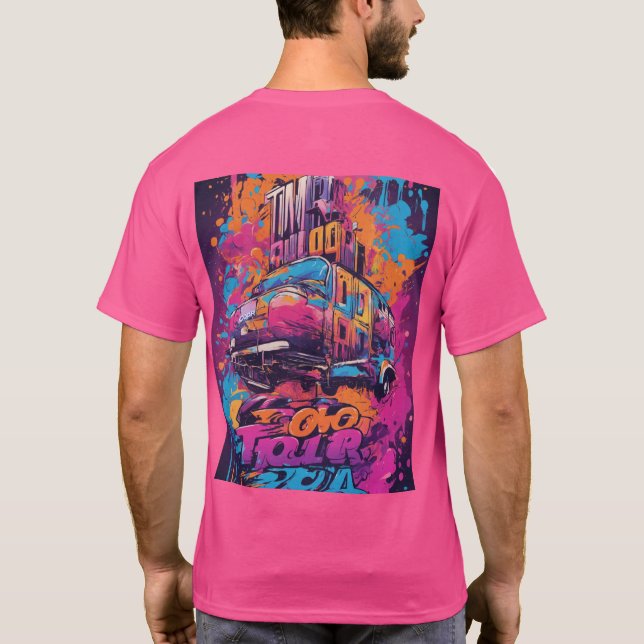 Tim und Logs Reise T-Shirt (Rückseite)