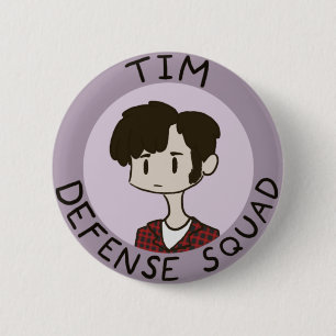 Tim-Verteidigungs-Gruppen-Knopf Button